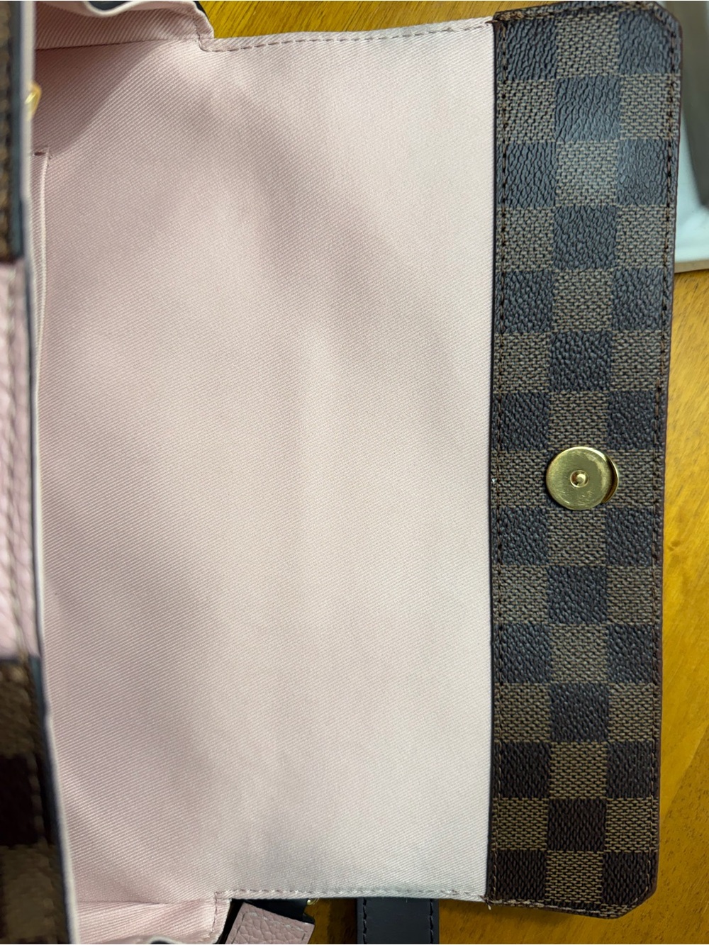 Louis Vuitton Damier Bond Street Bag with Pink Leather Accent - Picture 14 of 16